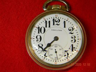 Hamilton 992 21 Jewel Size 16 Pocket Watch