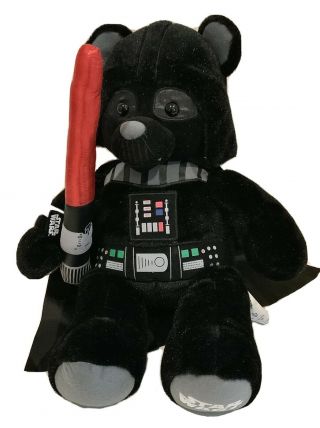 Build - A - Bear - Star Wars Darth Vader - Plush 18” (stuffed) W/acc.  -