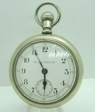 1905 Hamilton Model 1 18s 17j Grade 924 Open Face Pocket Watch