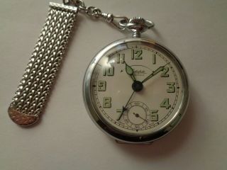 Chesterfield Swiss Alarm Pocket Watch Near Usa Sells Only