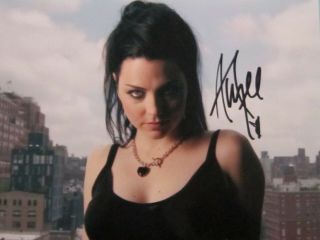 Amy Lee Evanescence Signed 8x10 Autograph Photo,