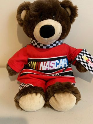 Build A Bear Plush Teddy Nascar Outfit Clothes Accessories Flag Animal Pretend