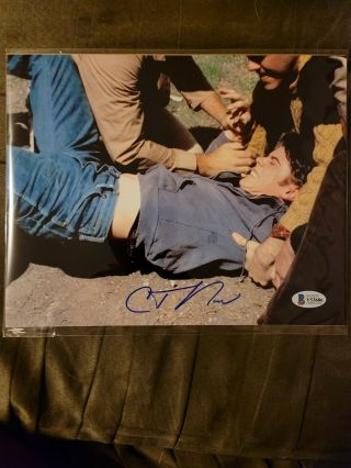 Bam Geek Box Exclusive C.  Thomas Howell Signed 8x10 Print The Outsiders Beckett