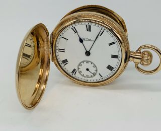 Waltham Traveler Pocket Watch - Gold Plated