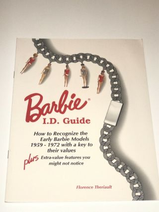 Barbie I.  D.  Guide - 1959 - 1973 - 8 1/2 By 11 Inches