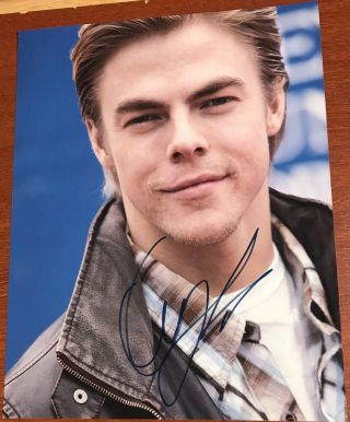 Derek Hough Signed Photo Dancing With The Stars