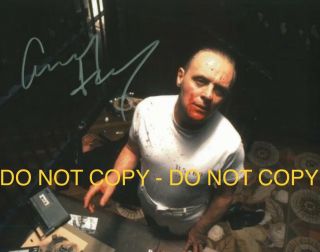Anthony Hopkins,  Hannibal Lecter,  Silence Of The Lambs,  Hand Signed 8x10 Photo