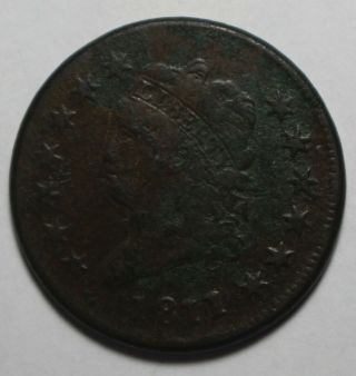 1811/0 S - 286 R - 3 Us Large Cent Ax16
