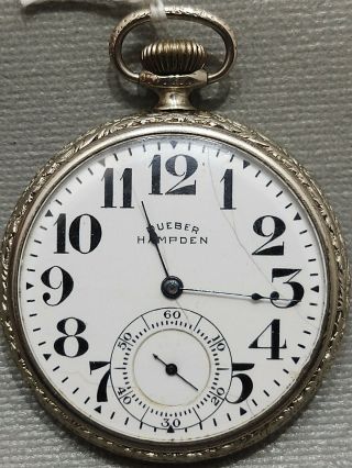 Hampden 23 Jewel Railway Special,  Pocket Watch Size 16s