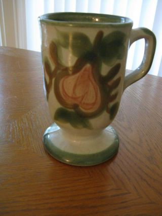 John B.  Taylor Louisville Stoneware (2) Coffee Mugs & Footed Mug Harvest Pear 2