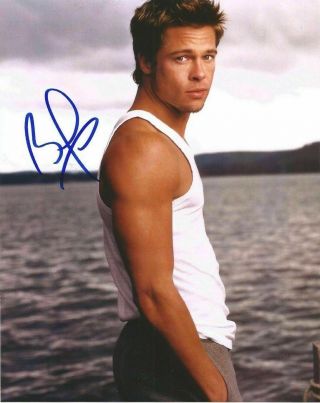 Brad Pitt Autographed Signed 8x10 Photo (fight Club) Reprint