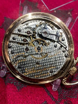 Very Rare 1908 Hampden Grade 240 16s 17j Pocket Watch