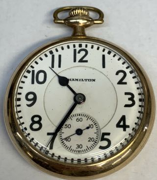 Hamilton 992 Pocket Watch - 1926 - 21j - 16s - 2389798 -