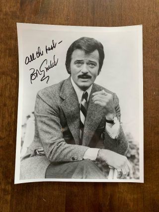 Singer/actor Robert Goulet - Autographed/signed 8 X 10 Photo - Young 1