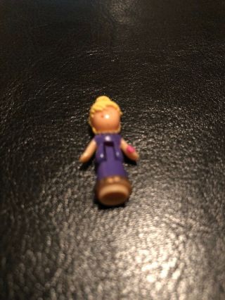 Vintage Polly Pocket With Blonde Pony Tail