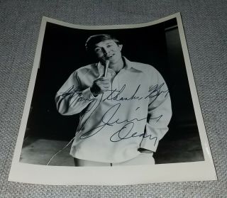 Vintage Jimmy James Dean Signed Autographed Autograph Photo Movie Star Actor