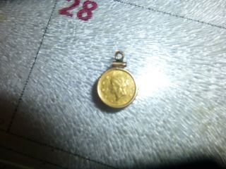 1854 1 Liberty Head Gold G$1 One Dollar Coin