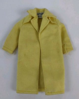 Vintage Barbie Skipper 1916 Rain Or Shine Yellow Coat Jacket