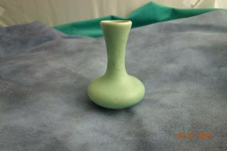 Vintage Roseville,  Usa,  Weller,  Van Briggle Pottery Light Green Vase, .