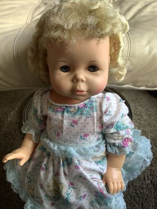 Vintage 1964 Mattel Baby First Step Doll?,  Walks Great 2
