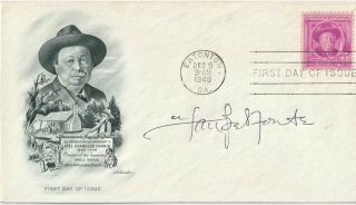 Harry Belafonte Signed Fdc Cachet Envelope (1948)