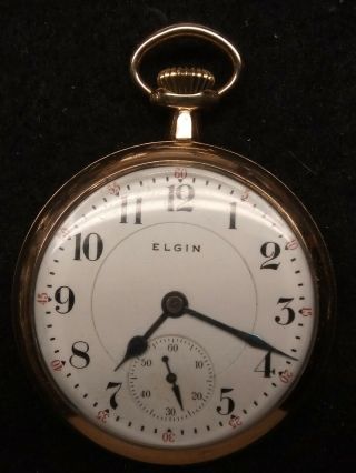 16 Size 19 Jewel Elgin B.  W.  Raymond Rr Watch