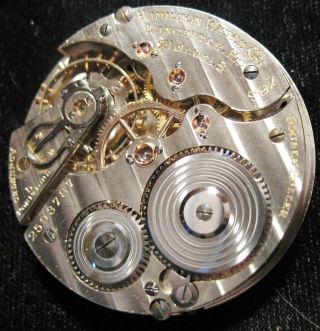 Hamilton 992 Elinvar Pocket Watch Movement 16 Size 21 Jewels
