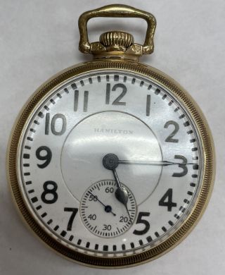 Hamilton 21 Jewel Pocket Watch Model 2 Grade 992