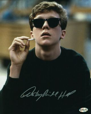 Anthony Michael Hall Hand Signed 8x10 Autographed Photo With