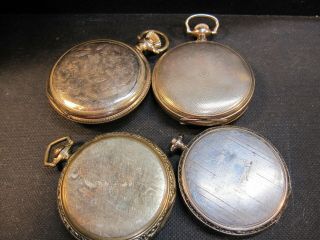 103 Grams Of Gold Filled Pocket Watch Cases For Scrap Or