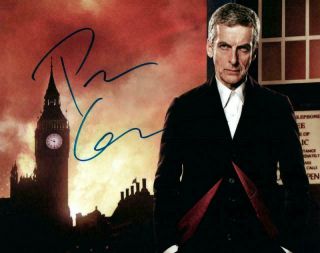 Peter Capaldi Autographed Signed 8x10 Photo (doctor Who) Reprint