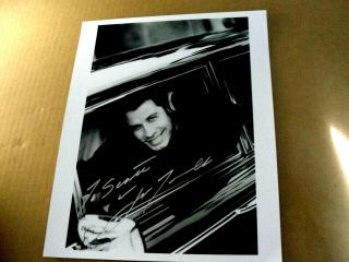 Rare John Travolta Signed Autograph 8x10 Photo W/coa - Grease - Staying Alive
