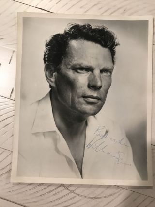 William Squire Signed Autographed Photo Photograph Picture 8” X 10”