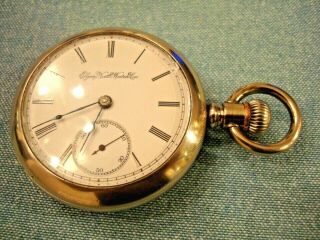 About Service " Sidewinder,  " 1894 Elgin 18s Model 3 Pocket Watch,  15 Jewel