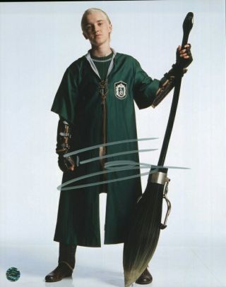 Tom Felton Hand Signed 8x10 Autographed Photo With