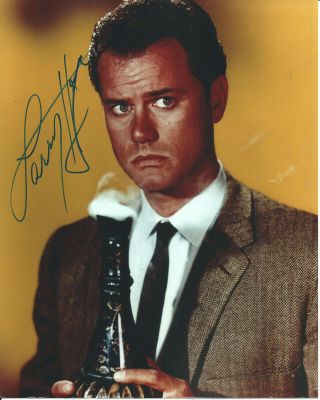 Larry Hagman I Dream Of Jeannie Hand Signed Autographed Photo D.  2012