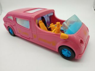 Polly Pocket Pollywood 2005 Limo - Scene Pink Car.