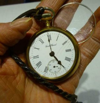 1909 Gold Filled South Bend Pocket Watch,  Grade 347,  Size 18s,  17 Jewels, .