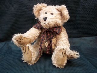 Adorable Boyds Bears 13 " Limited Edition Mohair Fitzgerald Q Bearington