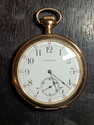 1902 Waltham 12 Size,  15 Jewel Pocket Watch
