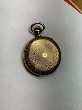 Super Gold Filled Hunter Case Elgin Pocket Watch - Running