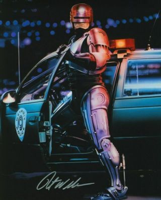 Peter Weller Autographed 8x10 Photograph Actor Robocop Ttm