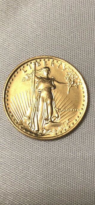 1986 Five Dollar Gold Coin