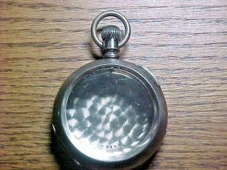 18s Fahys 3 Ounce Coin Silver Open Face Leverset Pocket Watch Case