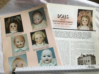 8 Page Doll History Article And Photos Dolls From The George Borgfeldt Company