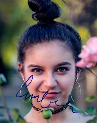 Amber Romero Signed Autographed 8x10 Photo Actress