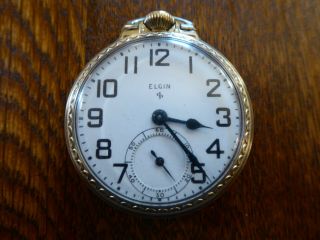 Elgin 16 Size - Grade 574 - 17 Jewels - 1946 - Pocket Watch