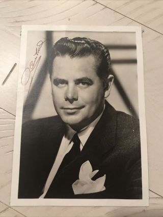Glenn Ford Signed Autographed Photo Photograph Picture 5x7