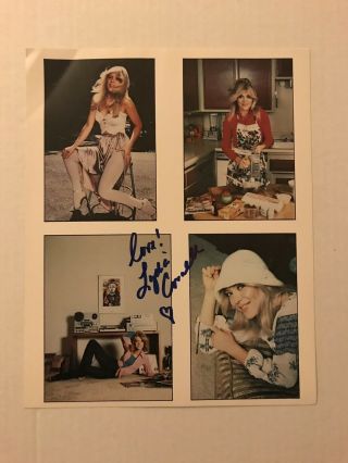 Lydia Cornell Autographed Hand Signed 8x10 Photo Actress Too Close For Comfort