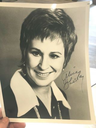 Signed 8 X 10 Photo Of Alice Ghostley,  From Bewitched And Mayberry